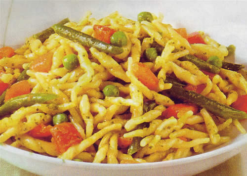 Šurlice s povrćem Šurlice s povrćem