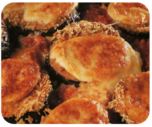 Patlidžan i ravioli parmigiana Patlidžan i ravioli parmigiana