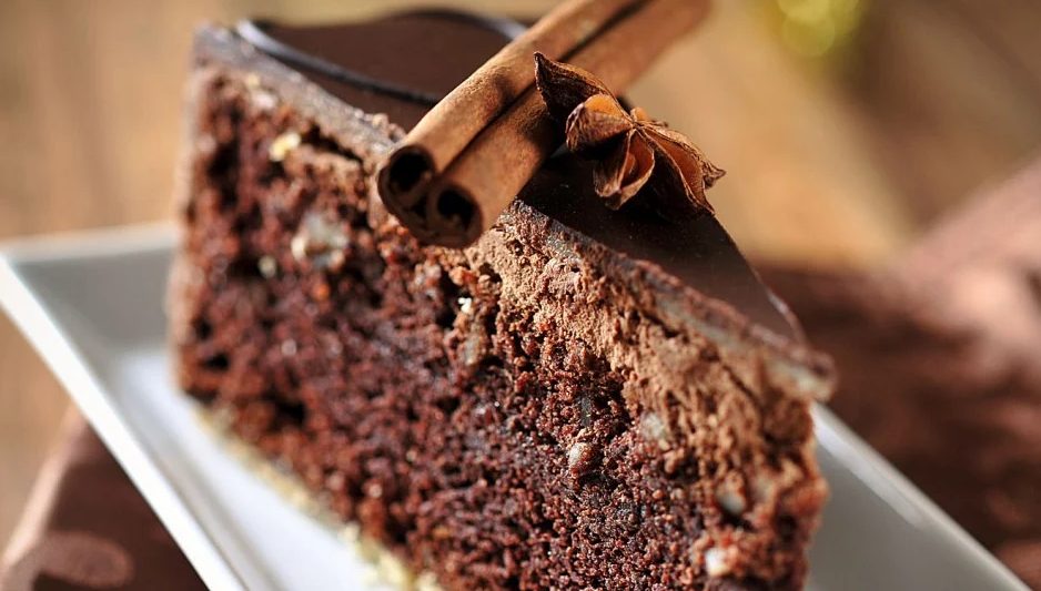 Božićni čokoladni kolač