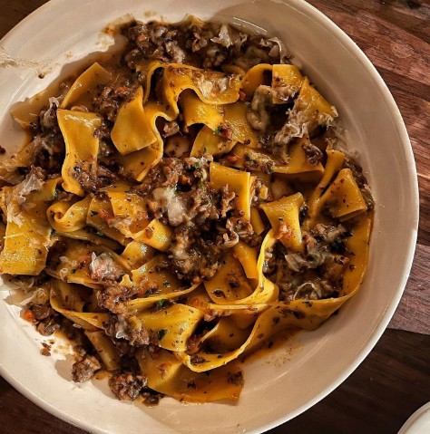 Tagliatelle i bolonjez od gljiva